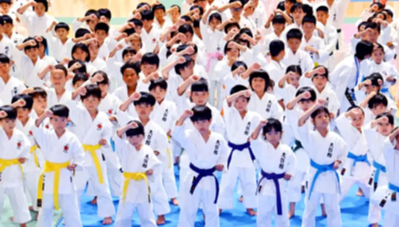 第38回タイムス全沖縄少年少女空手道大会、1143人が出場