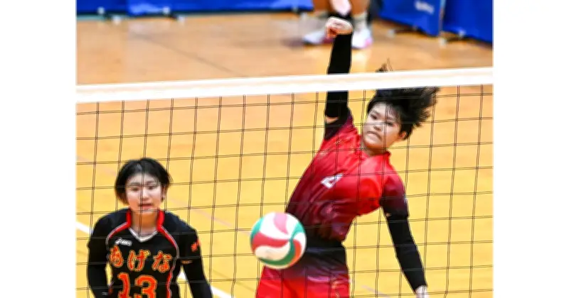 あげな、2年ぶり9度目V　ダブルエース活躍　沖縄県中学総体バレー