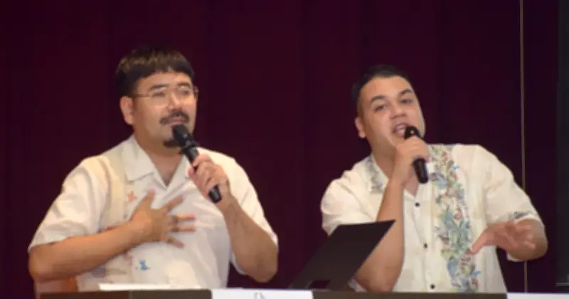 ありんくりんが高校生に就職や受験テーマに講演、自身の経験語る