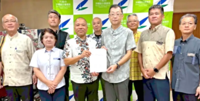 国道331号バイパス早期開通を南城市長ら国に要請