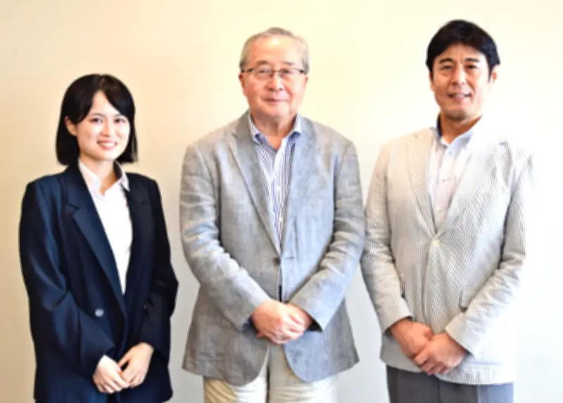 日本財団の尾形会長が本社訪問、「沖縄ハイビスカスの家」開所を報告