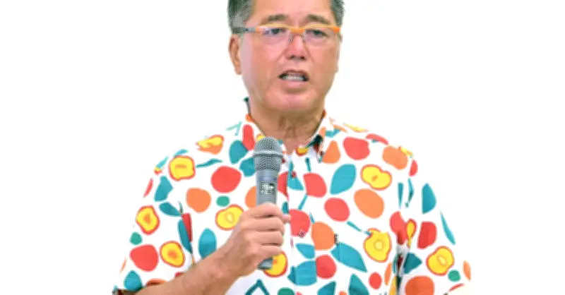 下地幹郎氏「辺野古を国際空港に」政策発表 知事選