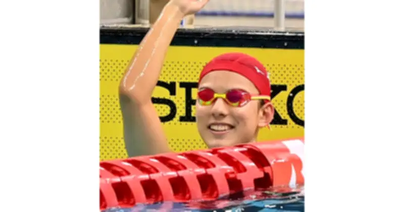 平良吏美華が50メートル自由形で大会新記録優勝 九州高校総体競泳女子