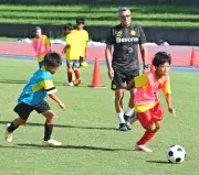ドルトムント沖縄ミニキャンプが初開催 県内外から54人が参加