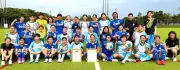 女子サッカーOFA市郡対抗、PK戦で名護市が優勝