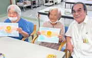 首里城アニメ「サイオン」色塗り体験 渡嘉敷でワークショップ