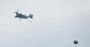 米軍、辺野古沖でパラシュート降下訓練 17年ぶり実施か 県は事前通達受ける