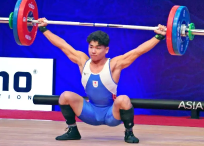 比嘉歩、アジアユース重量挙げで銅メダル獲得　男子65キロ級