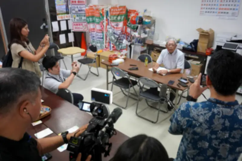 下地幹郎氏の立候補取り下げ「自民側から打診」後援会長が経緯明かす 沖縄知事選
