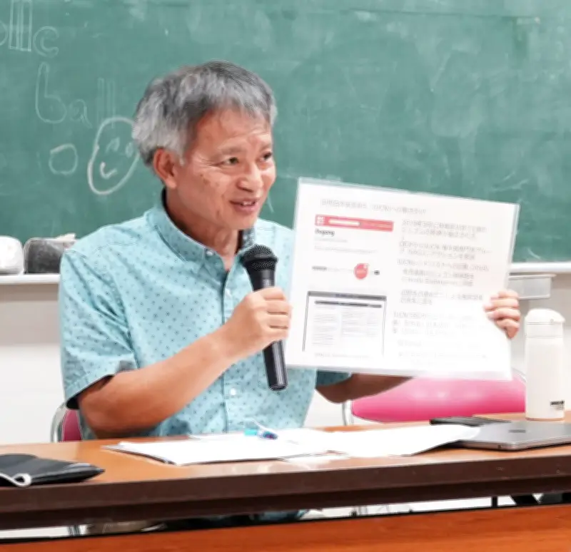 名護で市民運動の重要性テーマにトークイベント 辺野古新基地建設反対を考える