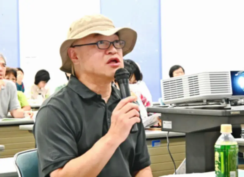 那覇空港「標的に」軍民共用のリスク増大 シンポで大久保さん懸念