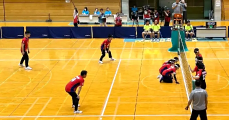 全国盲学校フロアバレー大会が沖縄で初開催　沖縄盲学校チームが健闘