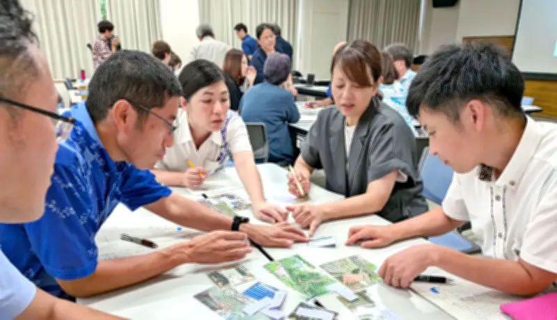 ＮＩＥ講座で教員25人が理解深める 沖縄市で夏期短期研修