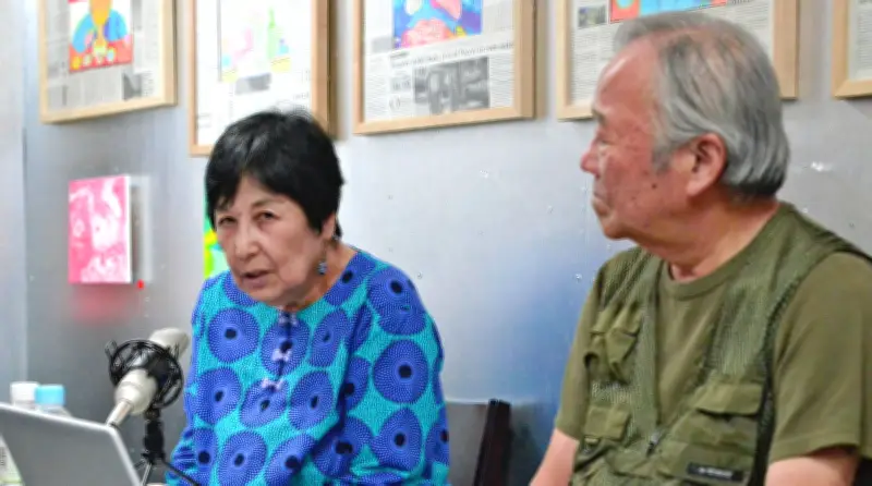 松村久美の写真集出版記念トーク、浦添で開催　米軍機墜落が契機に