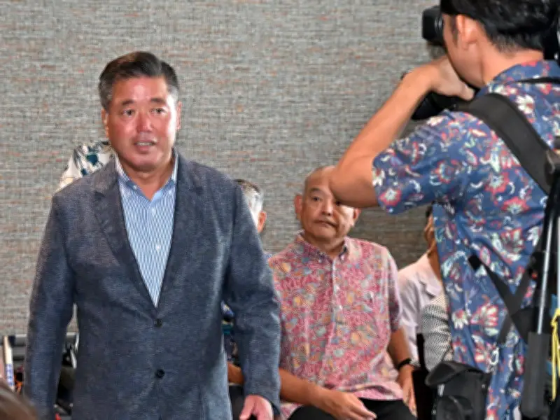 下地幹郎氏、知事選立候補取り下げを語る「沖縄のことを考え選択」