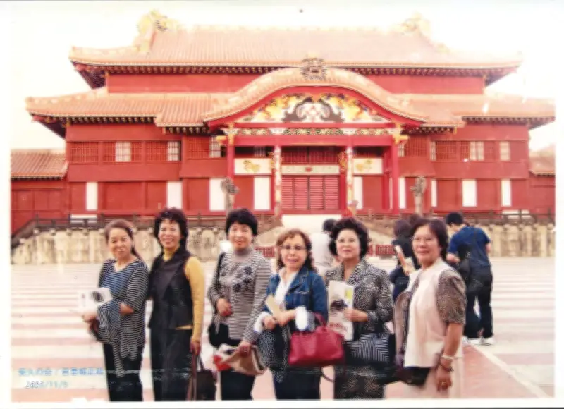 【首里城と私】20年前の思い出の写真 島袋洋子さん（80）＝那覇市