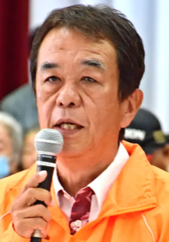 照屋大河氏が県議補選うるま市区に立候補表明「玉城県政支える」