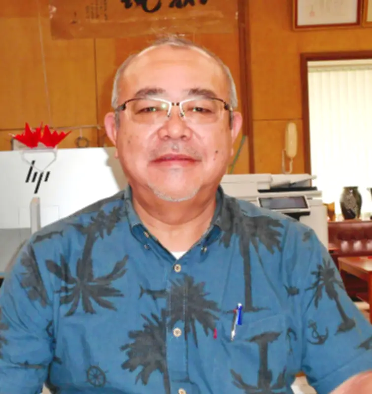当真比呂志さん、泡瀬復興期成会の事務局長に就任