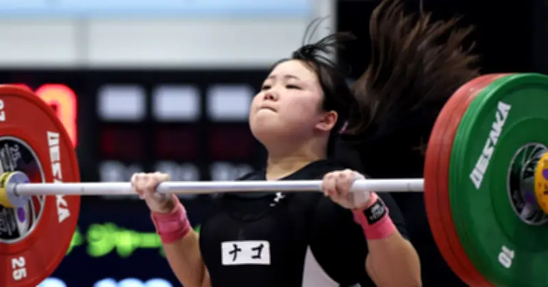 並里柚希が重量挙げ女子69キロ級で初優勝、スナッチ攻めジャーク逃げ切る　全国高校総体・近畿総体