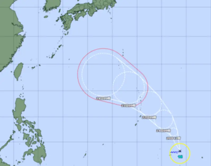 台風18号が発生　旧盆の沖縄に影響の可能性も
