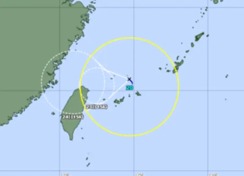 台風20号で宮古島市と竹富町に土砂災害警報 先島で大雨続く