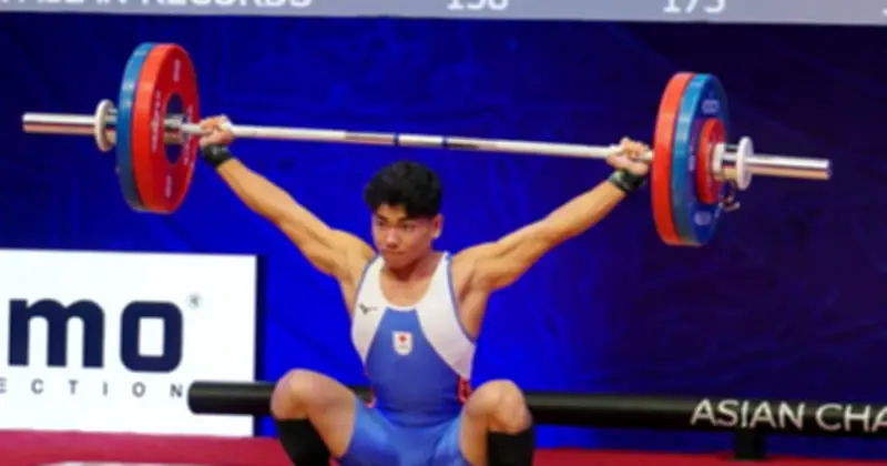 重量挙げ・比嘉歩、アジアユース選手権で3位　国際大会で最高順位