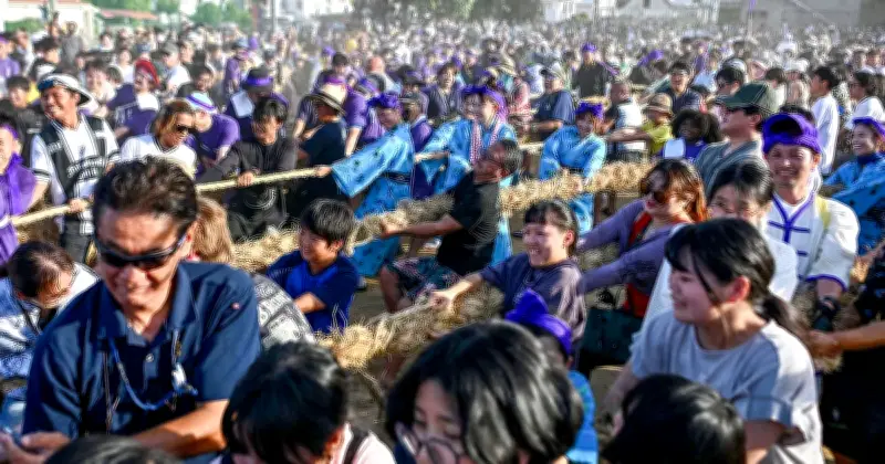 与那原大綱曳、2分17秒の熱戦制し東が勝利　晴天の下で開催