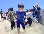 第38回いへやまつり開催、ハーリーやモズク早食い大会で村民盛り上げ