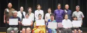 しまくとぅば語やびらうるま市大会 足立・小坂さん最優秀賞に選出