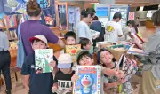 廃棄予定の学校図書館の本を販売するブックフェア、北谷町役場で開催