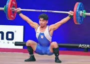 比嘉歩、アジアユース重量挙げで銅メダル獲得　男子65キロ級