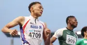 那覇西の平仲航アシュリー、推進力なく陸上男子100メートル予選落ち　全国高校総体・近畿総体2026大会