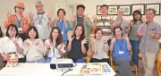 日本語学ぶ留学生が交流会 沖縄市の学校で景色や食べ物を画像で紹介