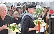 久米島で終戦前後の住民虐殺を悼む追悼集会、約100人が参加