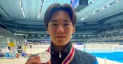 仲村秀貴が背泳ぎ50メートルで準V 県記録更新 JOC夏季水泳大会