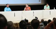 沖縄知事選公開討論会、3氏が沖縄の発展へ論戦 課題解決に独自色