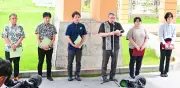 沖国大ヘリ墜落22年 普天間早期閉鎖求め集会 安里学長「合意30年、状況は悪化」