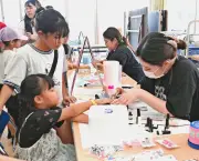 若年妊産婦支援「ポノ」が名護でまつり 100人以上の親子連れでにぎわう