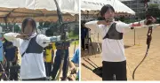県高校新人アーチェリー　prime宜野湾が男女優勝、梅田・國場も個人V