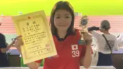 新谷咲空が全国2連覇　高校定時制通信制大会　女子走り幅跳び