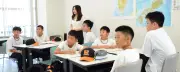 台湾の子招き野球交流 那覇の専門学校で日本語研修も