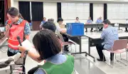 豊見城署で津波想定の垂直避難訓練 県内警察署で初
