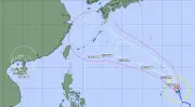 台風18号、25～26日に沖縄直撃か 大東島は25日暴風警報の見込み