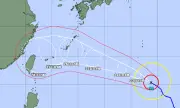 台風18号、25日に大東島、26日に本島接近か　強い勢力で発達