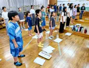 読谷の渡慶次小と古堅小の合同音楽部、県合唱コンクールで金賞 結成2カ月