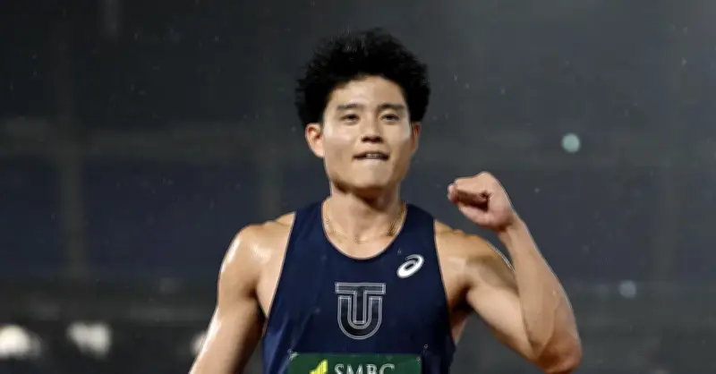 平川慧、男子400mで大会新記録V 日本学生対校選手権 コザ高出身