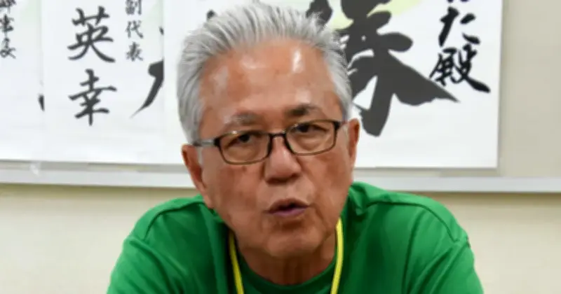 古謝陣営・金城選対本部長「県民生活を向上させる」知事選三日攻防