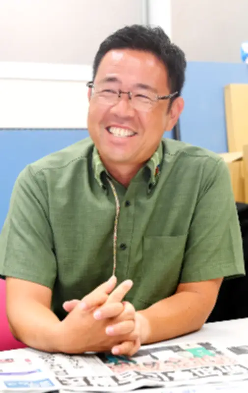 古謝玄太さん「責任の重さ感じる」 過去最多４２万票で初当選