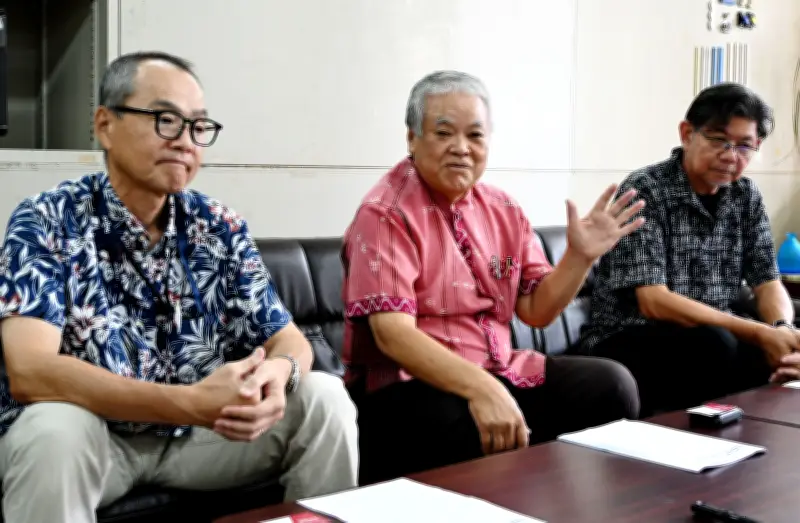 中小企業経営者3人が声明「辺野古新基地建設の断念を」賛同呼びかけ 知事選前に県庁で発表