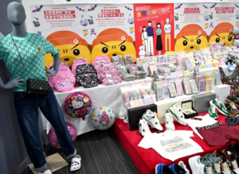 模倣品8201点を輸入差し止め 立体シール急増 沖縄地区税関、上半期で年間最多超える